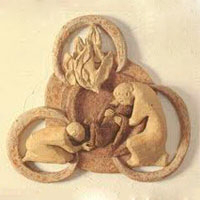 ceràmica "la Trinitat Misericordiosa" de M. Caritas Müller caritas-muller_modificada