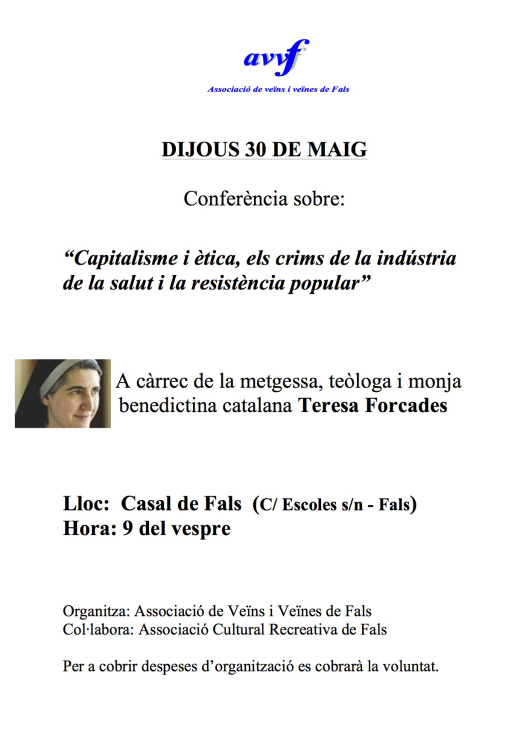 Capitalisme i ètica, els crims de la indústria de la salut i la resistència popular